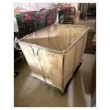Heavy Duty Canvas Laundry Cart