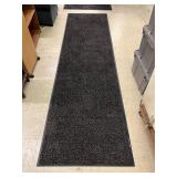 Commercial Entrance Mat Non-Slip Black Runner Rug