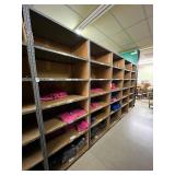 5 Sections - Metal Adjustable Shelving Units
