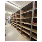 2 Sections - Metal Adjustable Shelving Units