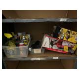Contents of Shelf - Garage Supplies & Misc.