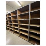 2 Sections - Metal Adjustable Shelving Units