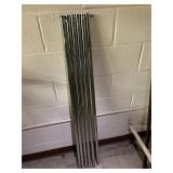 Qty 5 Chrome Retail Rods @ 48' for Outriggers