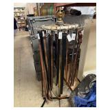 Circular Hooked Belt Rack - 64' Tall Display Stand