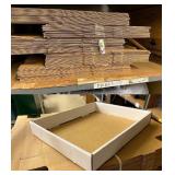 New Cardboard Sorting Trays  - Qty 100