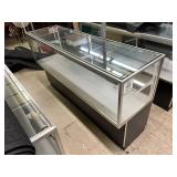 Glass Display Showcase with Storage Cabinet