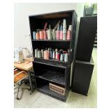 2 Sections - Wood Shelving Units