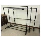 Heavy Duty Commercial Garment Rack - Qty 3