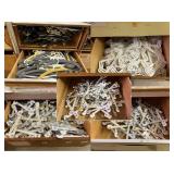 5 Large Drawers of Retail Hangers