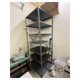 1 Sections - Metal Adjustable Shelving Unit