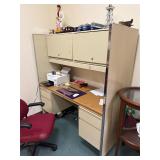 Cubicle Style Metal Office Desk - 60 W x 65 H x...