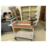 Cart with Light and Clothing Hanger Ring
