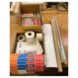 Various Packing Supplies Set and Labels