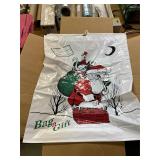 Large Box of Santa Gift / Shopping Bags