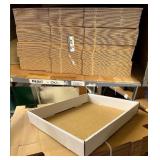 New Cardboard Sorting Trays  - Qty 100