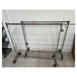 Qty 2 - Heavy Duty Wheeled Garment Racks