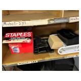Assorted Desk Organizers and Letter Trays