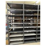 2 Sections - Metal Adjustable Shelving Units