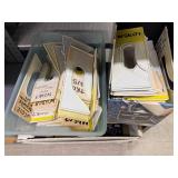 2 Boxes Large Collection of Apparel Size Dividers