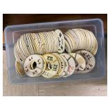Large Collection of Round Apparel Size Dividers