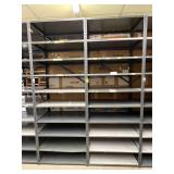 2 Sections - Metal Adjustable Shelving Units