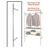 Retail Outriggers Set - 8 Uprights & 7 Chrome Rods