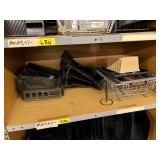 Assorted Desk Organizers and Letter Trays