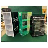 Qty 3 - Acrylic Display Stands