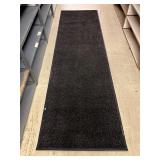 Commercial Entrance Mat Non-Slip Black Runner Rug