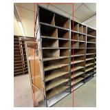 1 Section - Metal Adjustable Shelving Unit