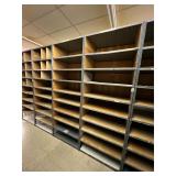 3 Sections - Metal Adjustable Shelving Units
