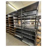 3 Sections - Metal Adjustable Shelving Units
