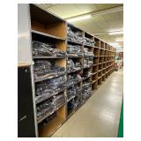 5 Sections - Metal Adjustable Shelving Units