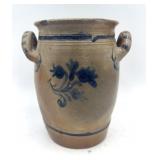 Late 19th Century German Folk Art Stoneware Jar