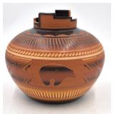 JR & Diane Aragon Acoma Laguna Pottery Vessel