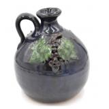Bobby Ferguson Applied Grape Stoneware Jug