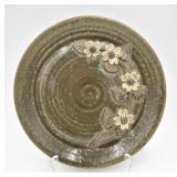 Pauline Crocker Dogwood Stoneware Plate