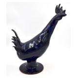 Charlie Brown Folk Art Pottery Cobalt Roster