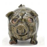 Cleater and Billie Meaders Folk Art Pottery Pig