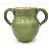 1987 Grady Ledbetter Green Glazed Stoneware Jar