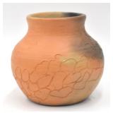 Sallie George Hull Cherokee Nation Pottery Vase