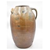 5-Gallon Traditional Salt & Brown Glazed Jar