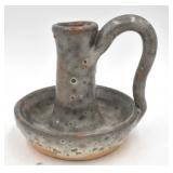 Burlon B. Craig Stoneware Pottery Chamberstick