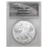 2011 (S) American Silver Eagle Coin MS69