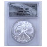 2011 S$1 American Silver Eagle Coin MS69