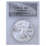 2016-(P) American Silver Eagle Coin MS69