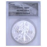 2016 American Silver Eagle Coin MS69