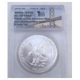 2021 (S) American Silver Eagle MS70 Type II Coin