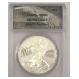 2009 American Silver Eagle Coin MS69