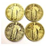 4 Liberty Standing Quarters
